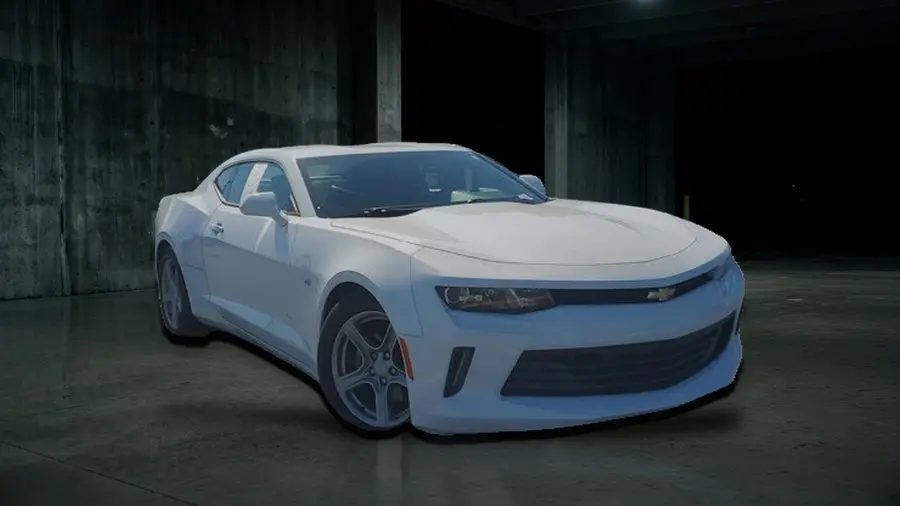 2016 Chevrolet Camaro 1LT, Summit White, side view