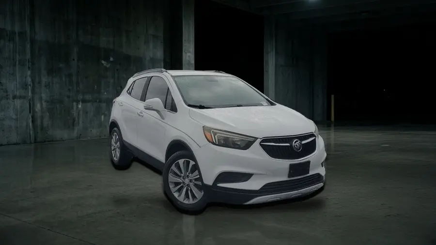 2017 Buick Encore Preferred, Summit White, side view