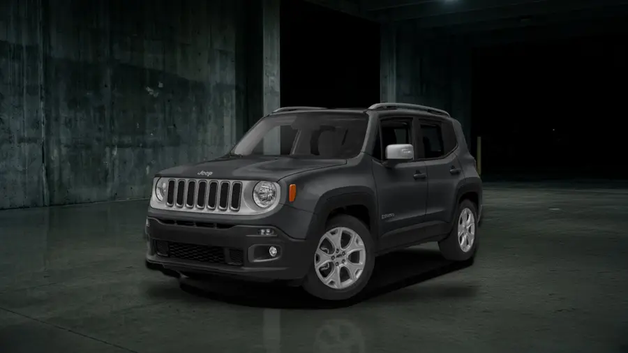 2017 Jeep Renegade Limited, Granite Crystal Metallic Clearcoat, side view