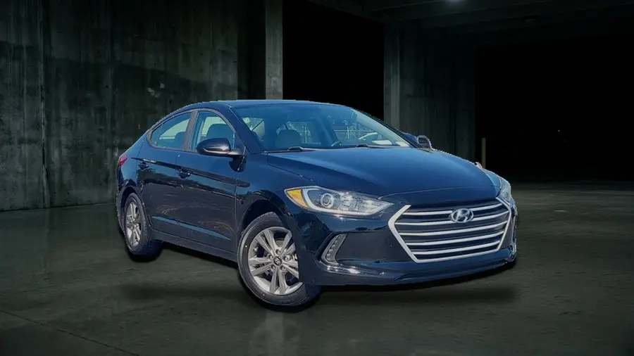 2018 Hyundai Elantra Value Edition, Black Diamond, side view