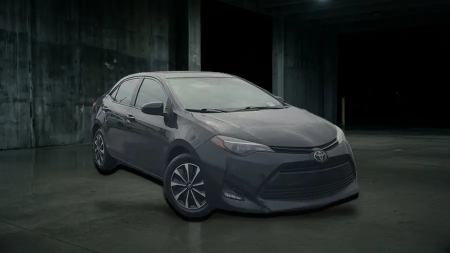 2019 Toyota Corolla, Black, side view