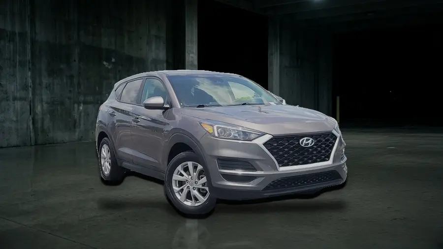2021 Hyundai Tucson, Gray, side view